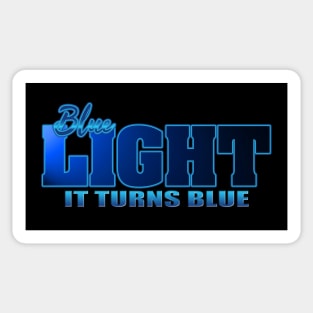 BLUE LIGHT #2 Sticker